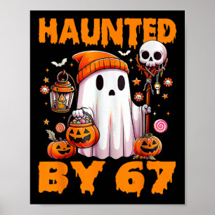 Affiche Six Seven 6 7 ensorcelé Mème Main de squelette Hal