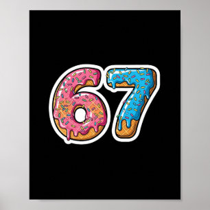 Affiche Six Seven Crème Glacée Dégoulinante Sports Cool Mè