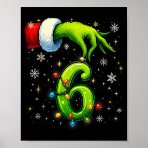 Affiche Six Seven Drôle De Noël Meme Couple Correspondant 