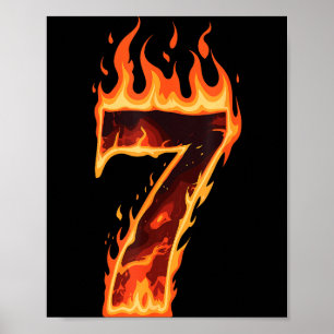 Affiche Six Seven Flamboyant Glace Drôle Mème 67 Couple