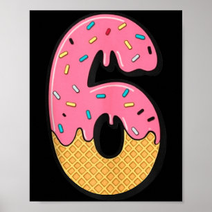 Affiche Six Seven Ice Cream 67 Fun Mason Mème Facile Hallo