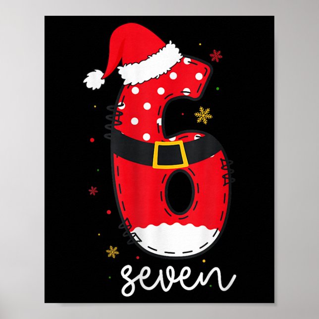 Affiche Six Seven Tendance 67 Joyeux Noël  (Devant)