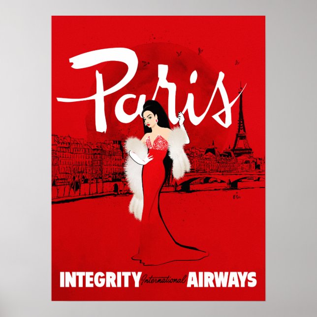 Affiche Sizzling à Paris (Devant)