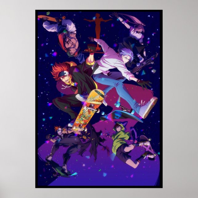 Affiche SK8 Les caractères d'infini (Devant)