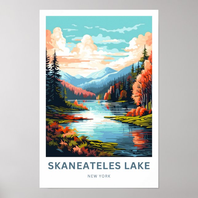 Affiche Skaneateles Lake New York (Devant)