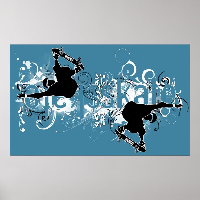 AFFICHE SKATE (Devant)