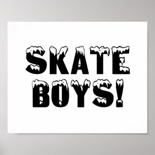 AFFICHE SKATE GARYS