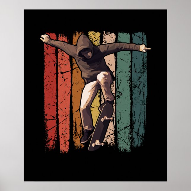 Affiche Skateboard (Devant)
