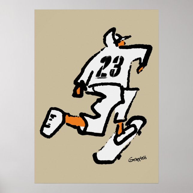 Affiche "Skateboard" (Devant)