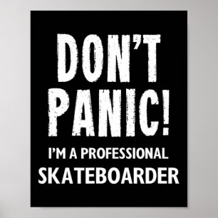 Affiche Skateur