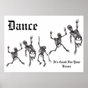 Affiche Skeleton Dance