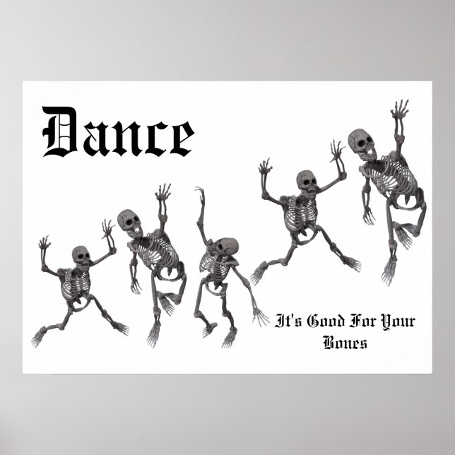 Affiche Skeleton Dance (Devant)