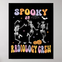 Skeleton Équipage de radiologie Éffrayante Radiolo
