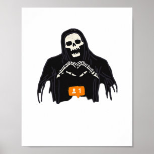 Affiche Skeleton Pur-Coeur Follower Classic