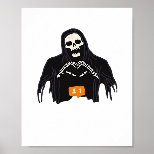 Affiche Skeleton Pur-Coeur Follower Classic (Devant)