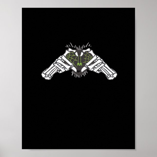 Affiche Skeleton Spider Heart (Devant)