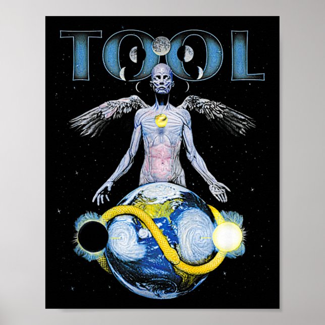 Affiche Skeleton Vintage Tool Shake Handyma Sarcastic Musi (Devant)