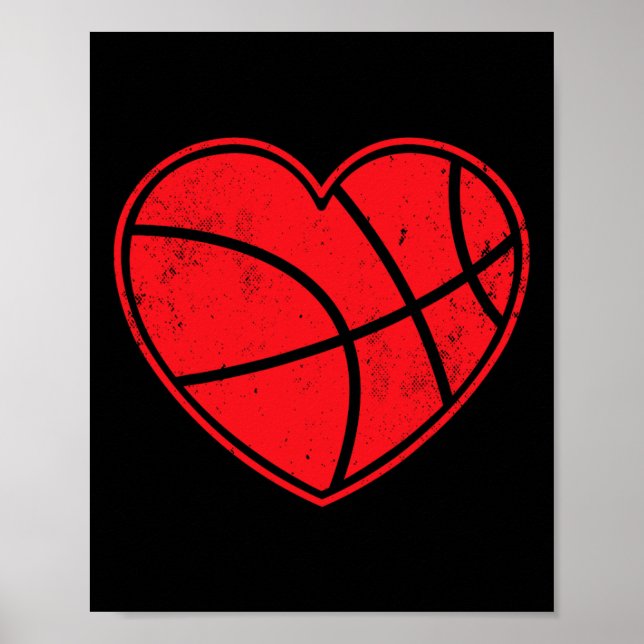 Affiche Sketll Heart Love Valentines Day Graphisme Femmes  (Devant)
