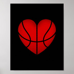 Affiche Sketll Heart Saint-Valentin Pour Garçons Filles Sp