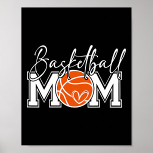 Affiche Sketll Maman Sport Jour de match Touch Down Saison