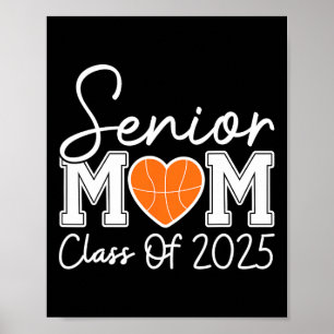 Affiche Sketll Senior Mom Cl Of 2025 Graduation Senior Mam
