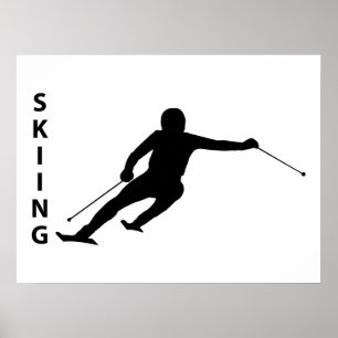 Affiche Ski