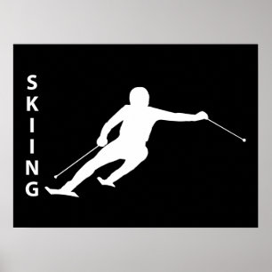 Affiche Ski