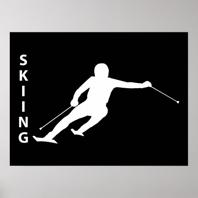 Affiche Ski (Devant)