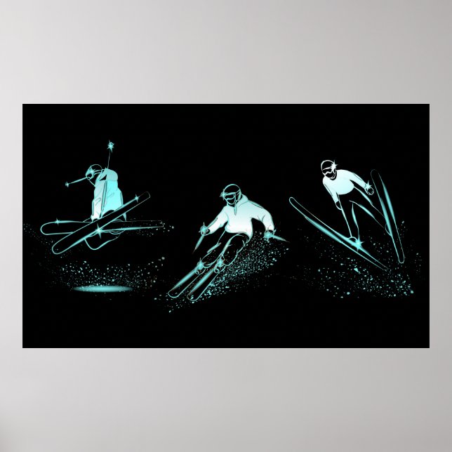 Affiche Ski 4 (Devant)