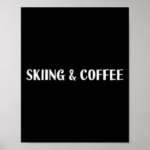 Affiche Ski Et Café Lover Rista