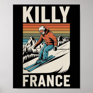 Affiche Ski Killy France