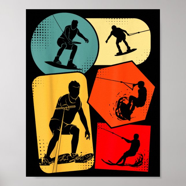 Affiche Ski nautique  (Devant)