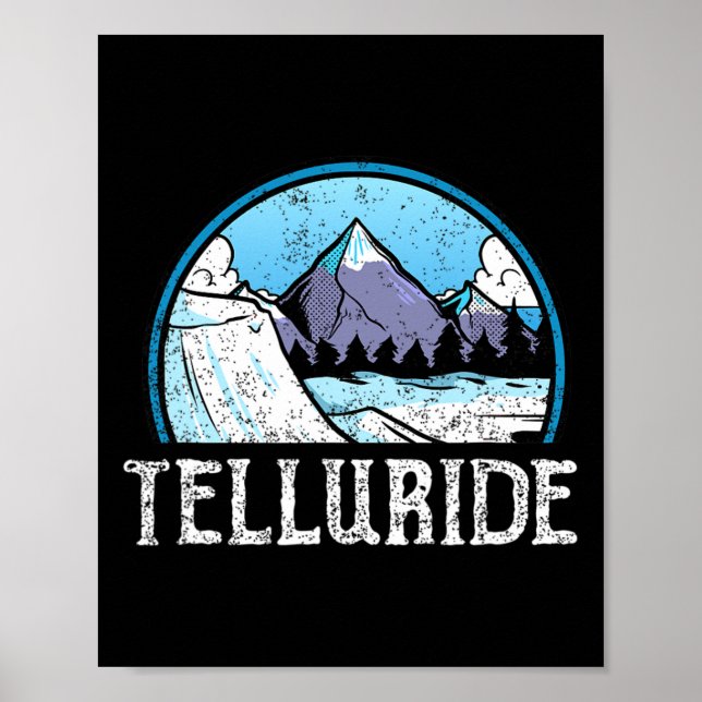Affiche Ski Snowboard Snowboard Colorado Tellu (Devant)