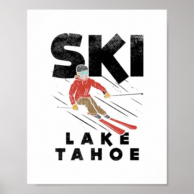 Affiche Skiing (Devant)