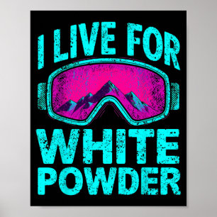 Affiche Skis Snowboard Retro Hiver Srts Vintage 80s 90s Sk