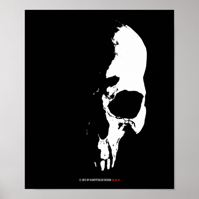Affiche skull (Devant)