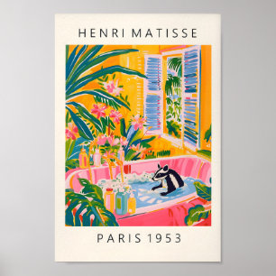 Affiche Skunk Dans Bain Art Print, Dopamine Salle De Bains