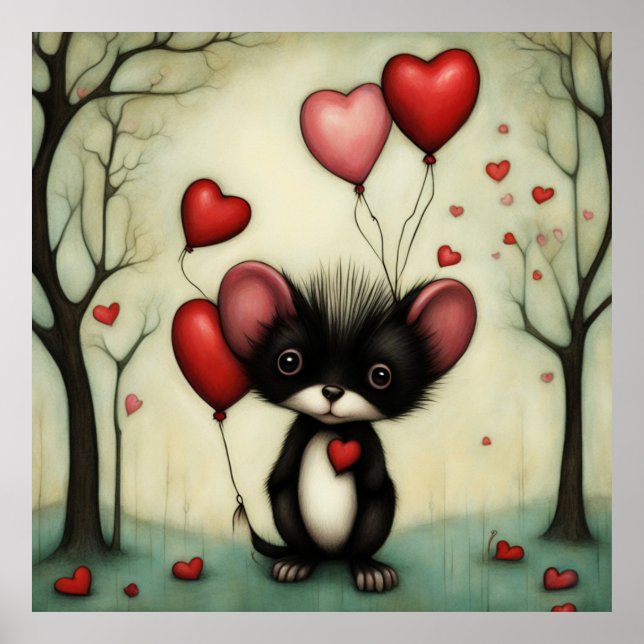 Affiche Skunk Love 2 (Devant)