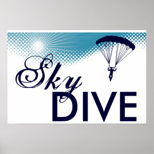 Affiche sky high skydive