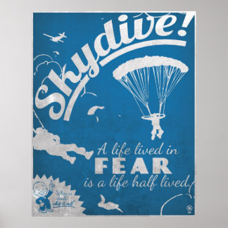 Affiche Skydive !