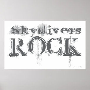 Affiche Skydivers Rock