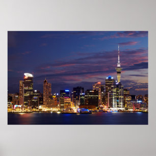 Affiche Skyline de Auckland City