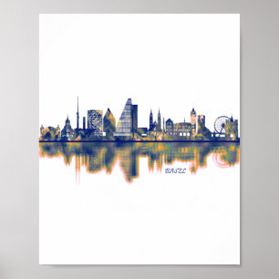 Affiche Skyline de Bâle