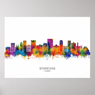 Affiche Skyline de Birmingham