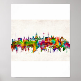 Affiche Skyline de Budapest
