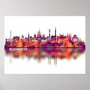 Affiche Skyline de Budapest