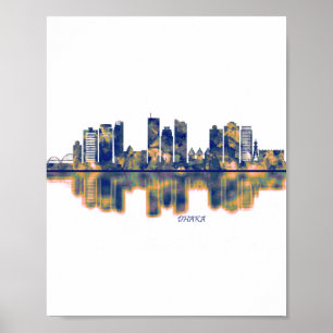 Affiche Skyline de Dacca