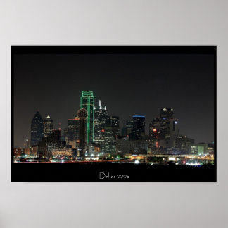 Affiche Skyline de Dallas