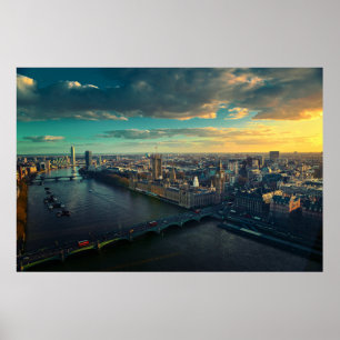 Affiche Skyline de Londres