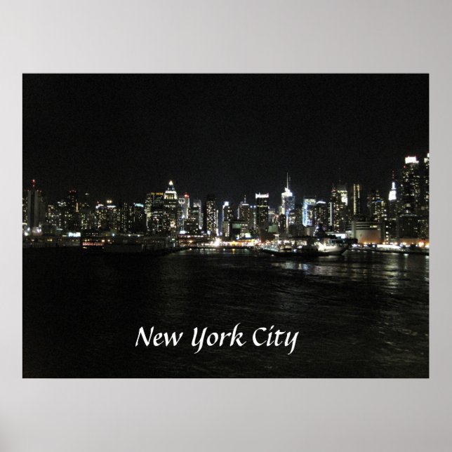 Affiche Skyline de New York (Devant)